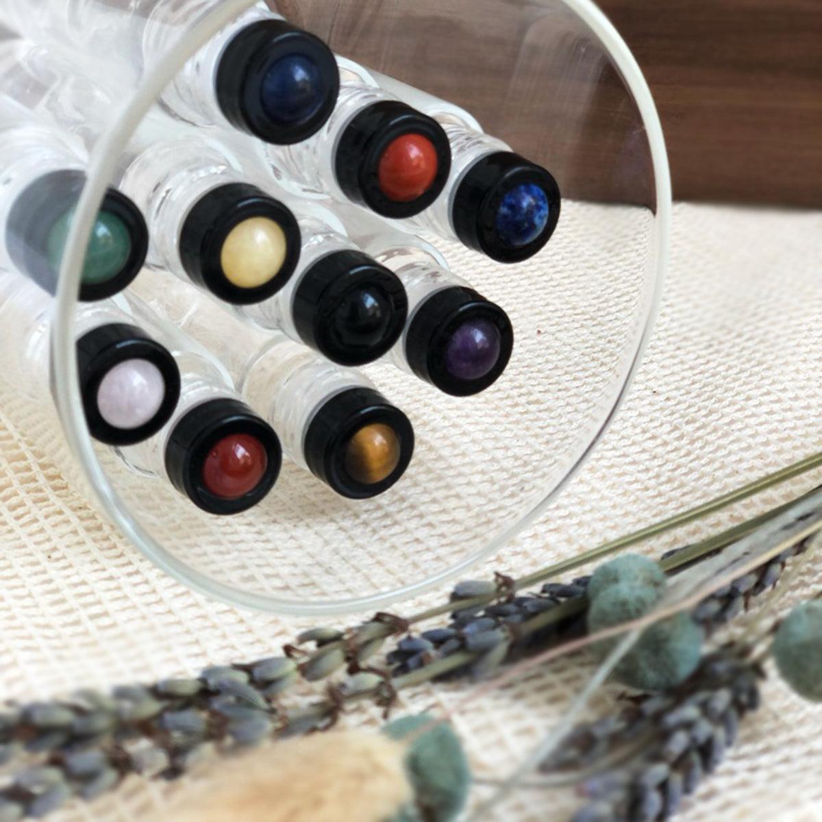 10 diy gemstone inspired roller recipes - 10ml roller bottles, emotions, gemstone, recipes, roller bottles, roller recipes, roller tops - local - letsbelocal.ca