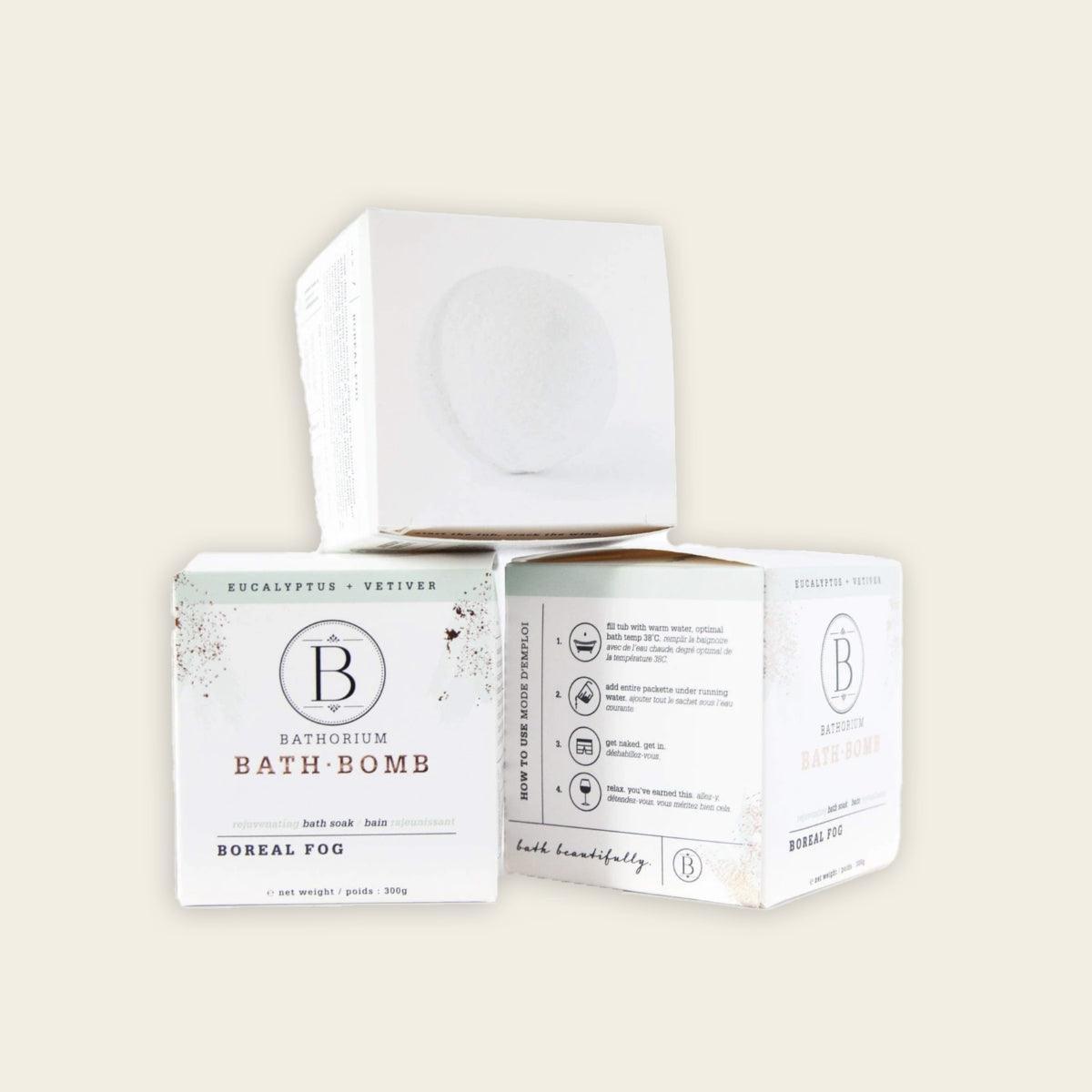 boreal fog bath bomb - local - letsbelocal.ca