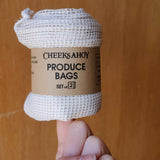 organic cotton produce bags (2 pack) - local - letsbelocal.ca