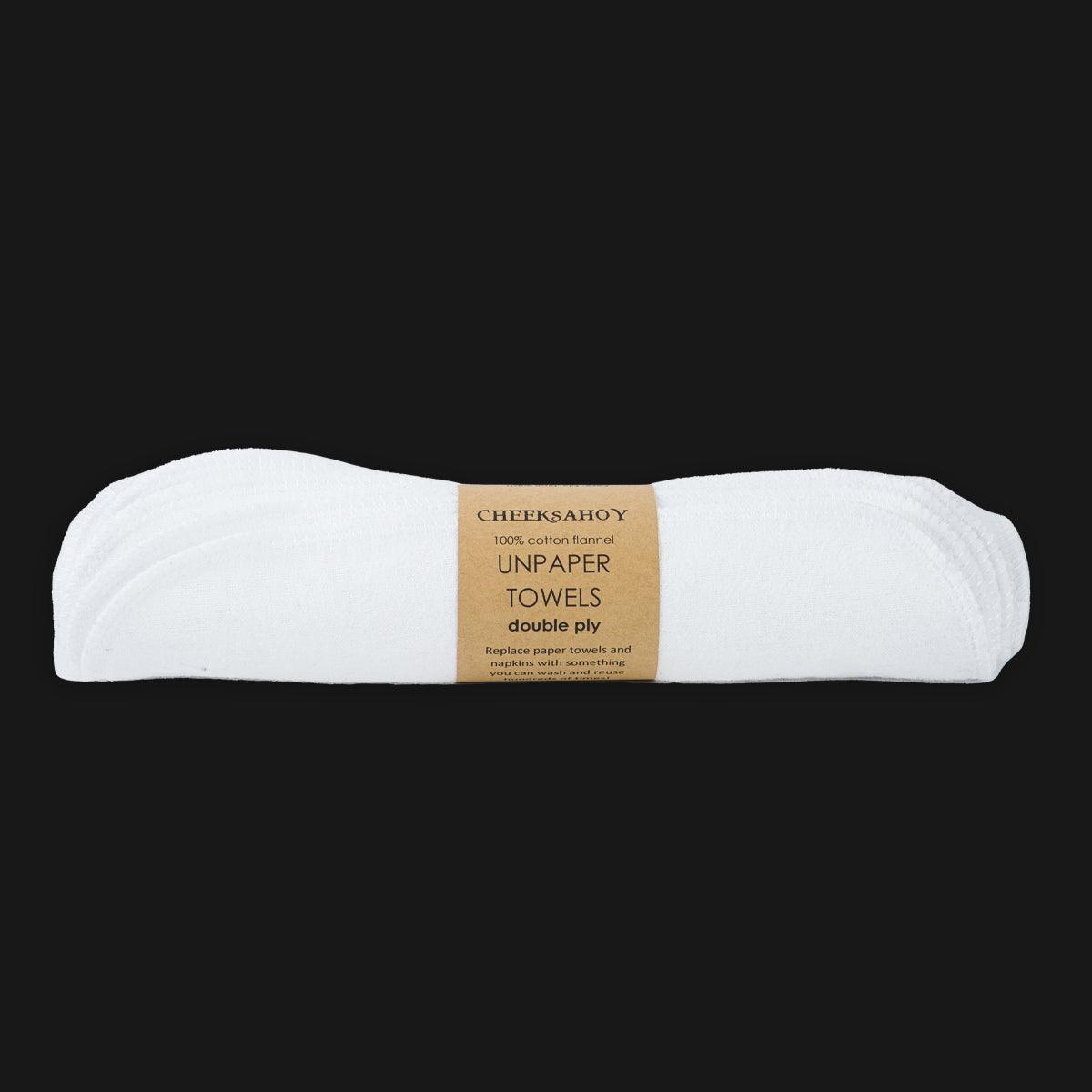 unpaper towels - double ply (5 pack) - warm neutral charcoal - local - letsbelocal.ca