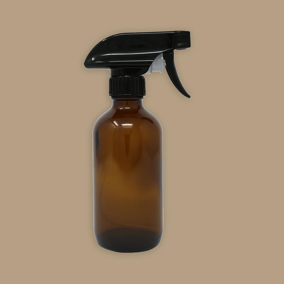 240ml amber glass bottle with trigger - local - letsbelocal.ca