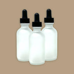 60ml frosted glass bottle with dropper (3 pack) - local - letsbelocal.ca
