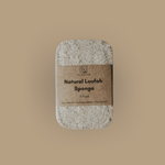 natural loofah sponge - 3pk - local - letsbelocal.ca