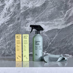all-purpose cleaning kit with microfibre waffle cloths - desert dawn - local - letsbelocal.ca