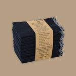 cloth wipes (10 pack) - black - local - letsbelocal.ca