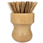 coconut mini scrub brush bamboo dish scrubber - local - letsbelocal.ca