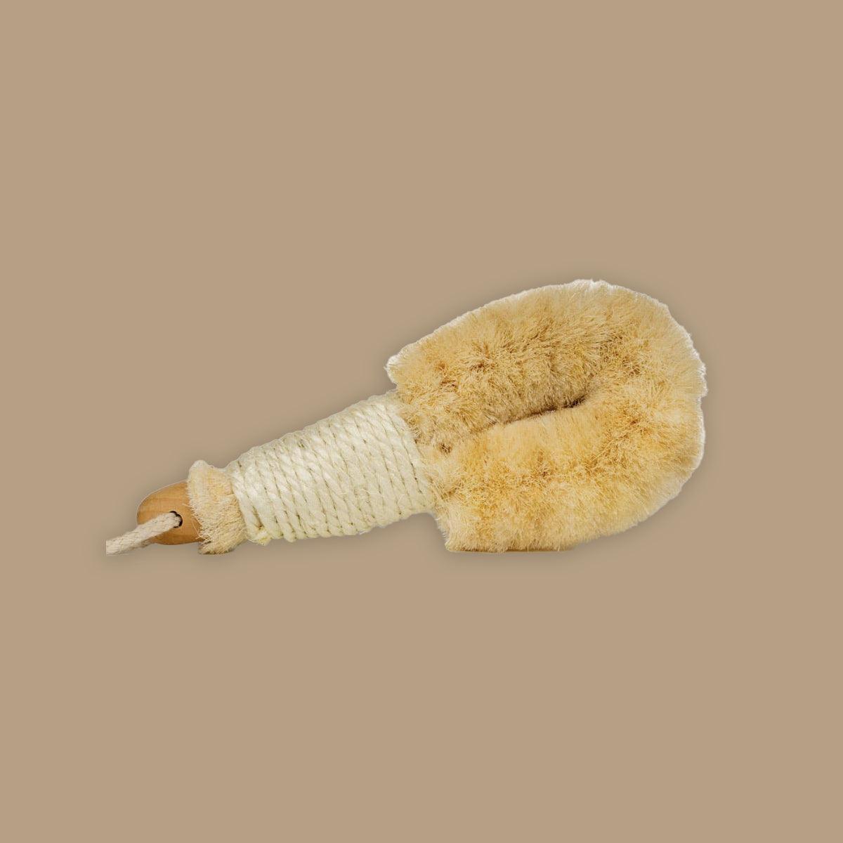 japanese style sisal dry body brush (with rope) - local - letsbelocal.ca