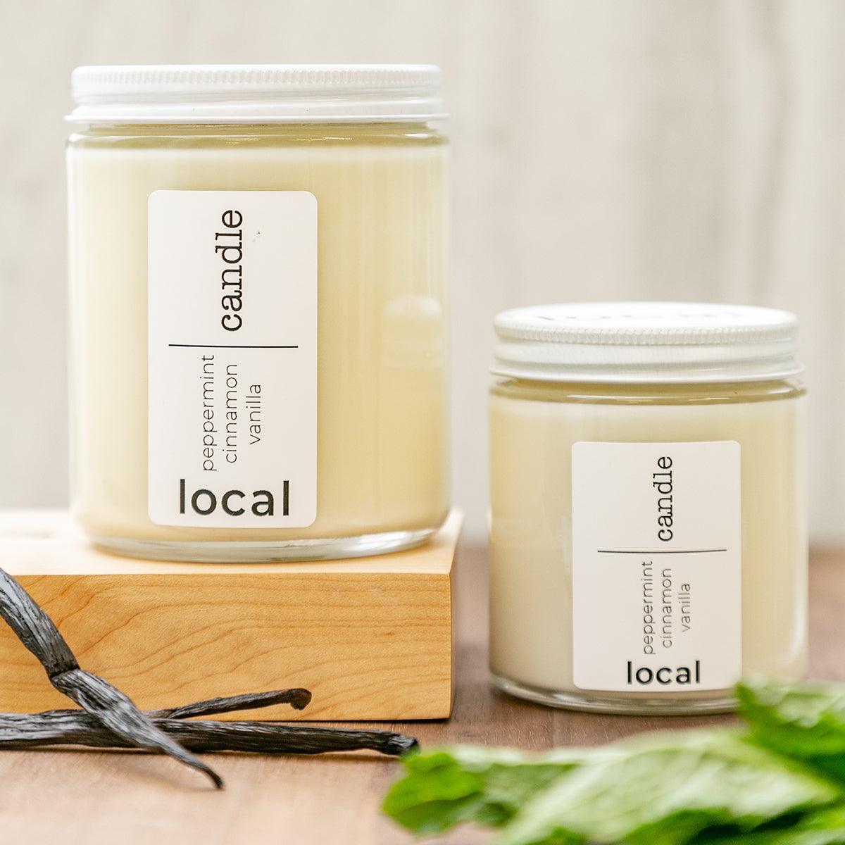 local candle - rosemary lavender - local - letsbelocal.ca