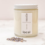 local candle - unscented - local - letsbelocal.ca