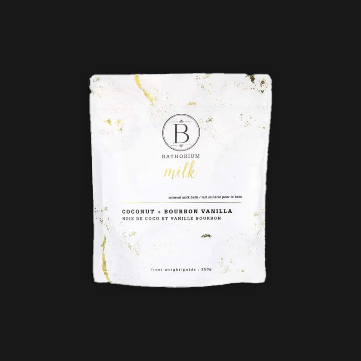 milk mineral bath soak - coconut and bourbon vanilla - local - letsbelocal.ca