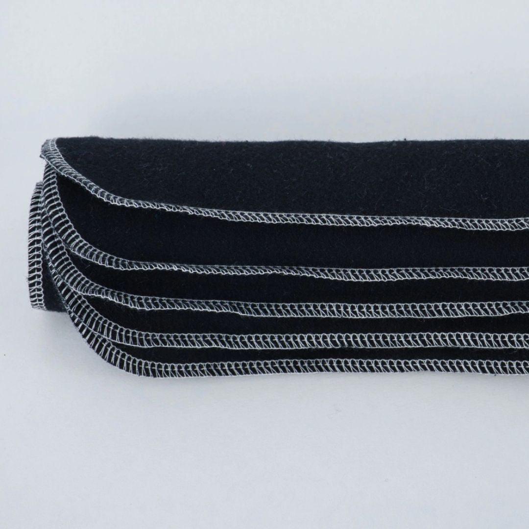 unpaper towels - double ply (5 pack) - black - local - letsbelocal.ca