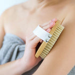 vegan exfoliating dry body brush (dry brushing skin) - local - letsbelocal.ca